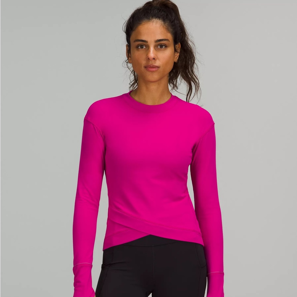 lululemon athletica Pink Long Sleeve Top